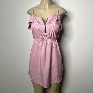 Roxy S/P lavender mini dress with bow print